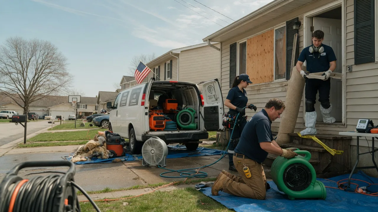 Water Damage Restoration in Gas, KS near me